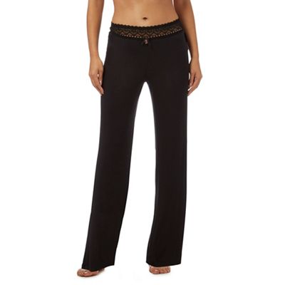 B by Ted Baker Black lace pyjama bottoms